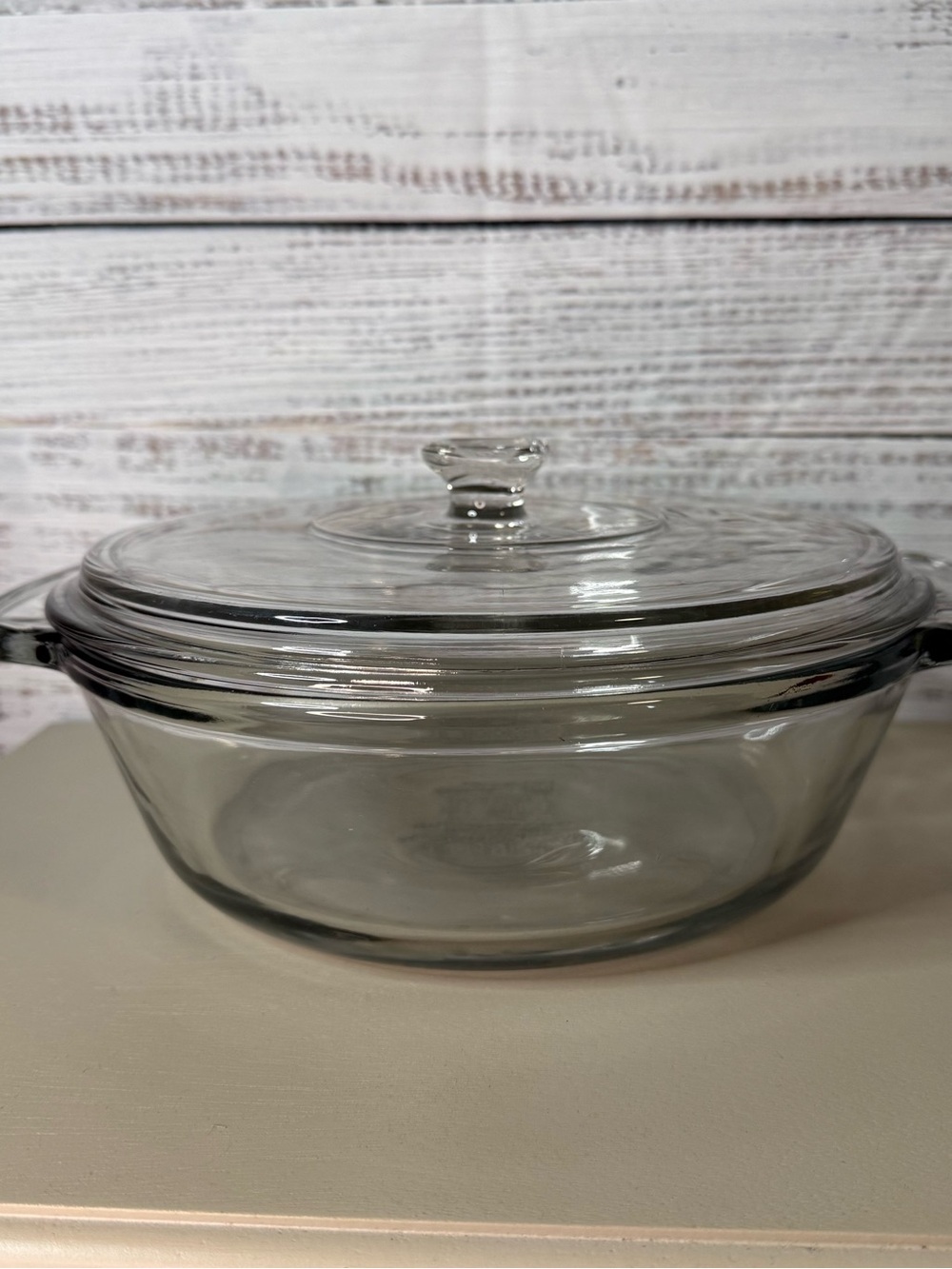 Anchor Hocking Fire-King Casserole Baking Dish with Lid, Glass, 2-Quart